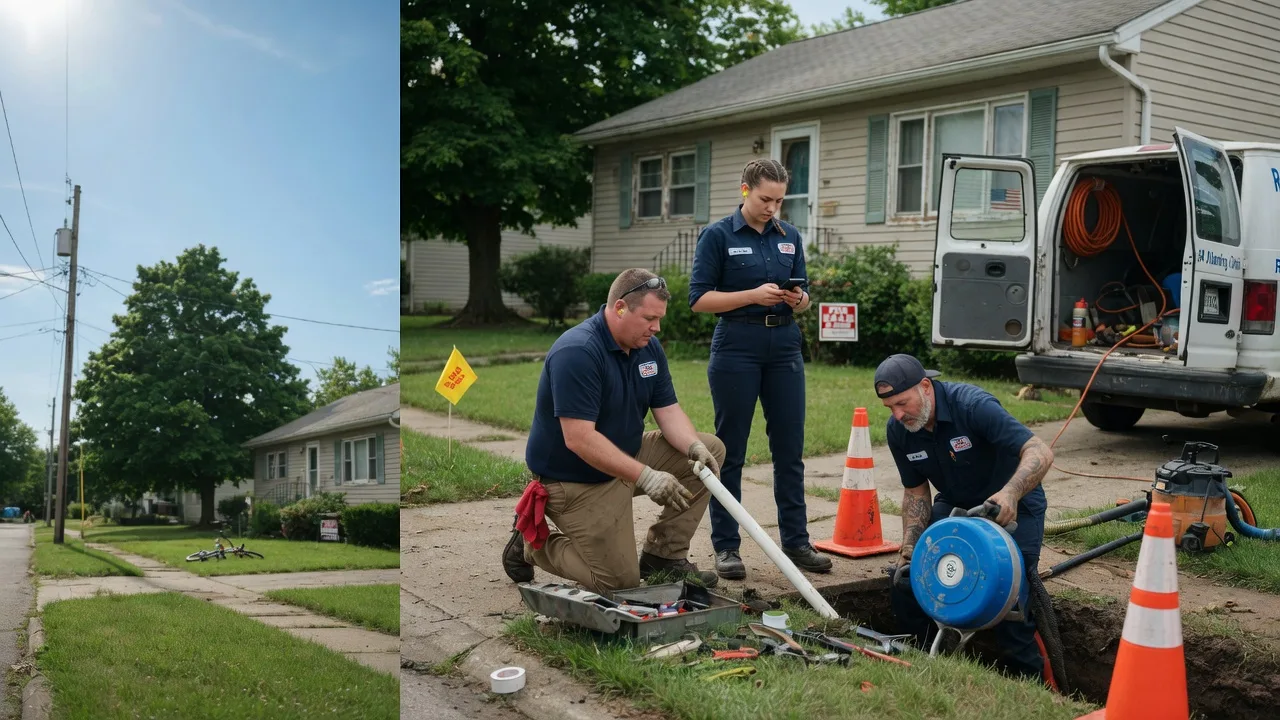 Sewer Line Repair in Ina, IL near me
